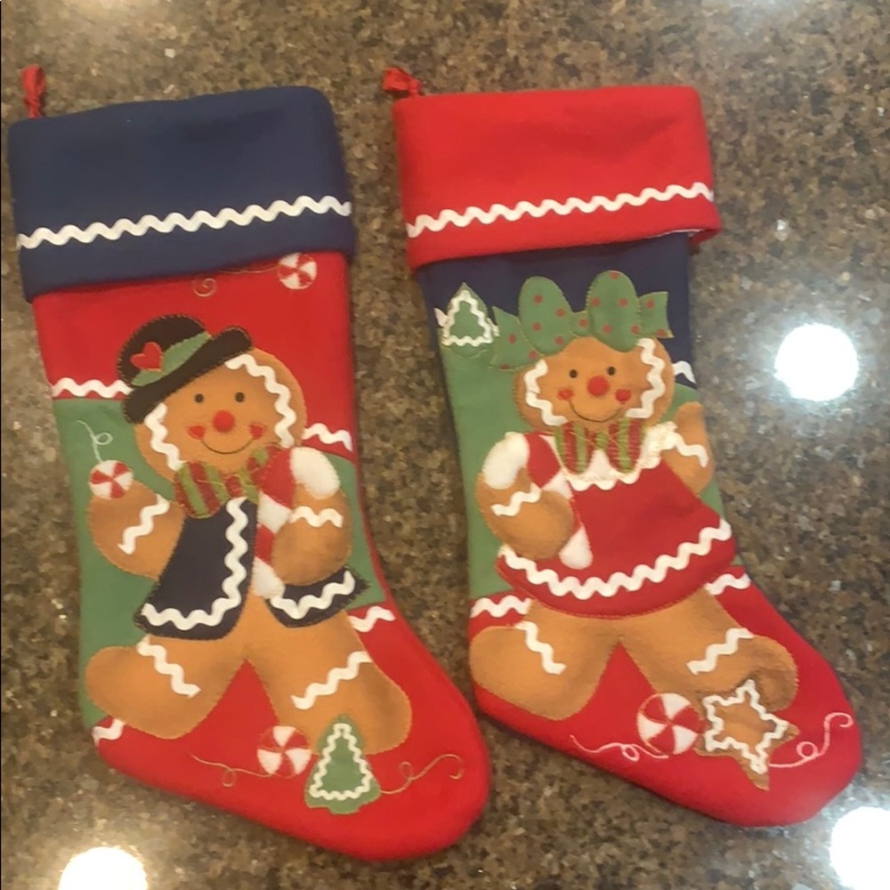 Bundle of Christmas stockings